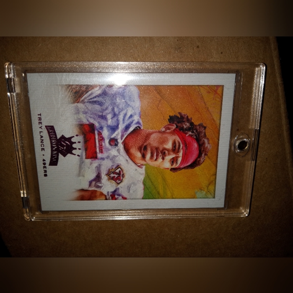 Trey Lance rookie artist proof sp